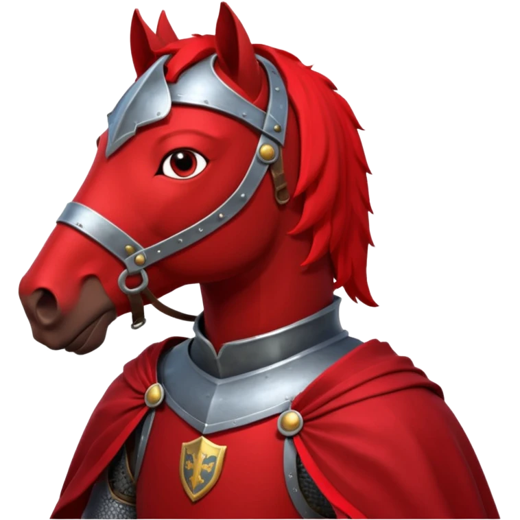 medieval horse rider knight portrait, head and shoulders only, armor collar, cloak, intense eyes, fantasy vibe, 3D cartoon, mobile game icon style, clean background, no text, no watermark
 emoji