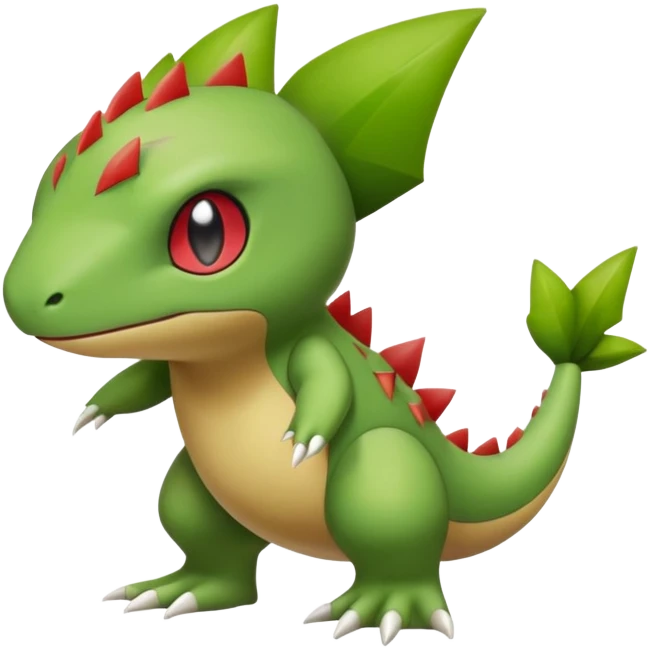 Larvitar-Axew-hybrid-Fakémon-creature (full body) emoji