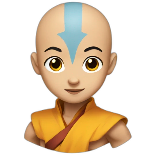 Aang cute emoji