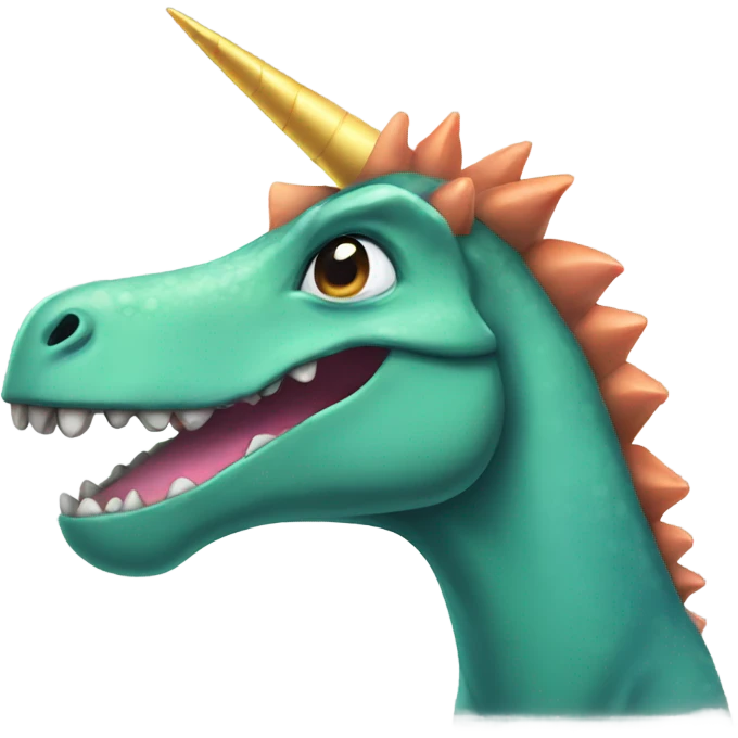 Dinosaur unicorn  emoji