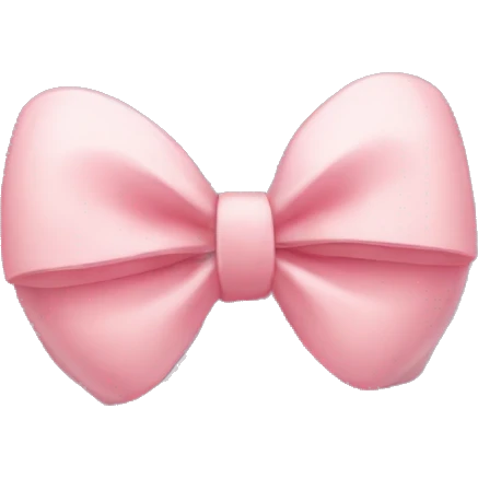 Bow with heart  emoji
