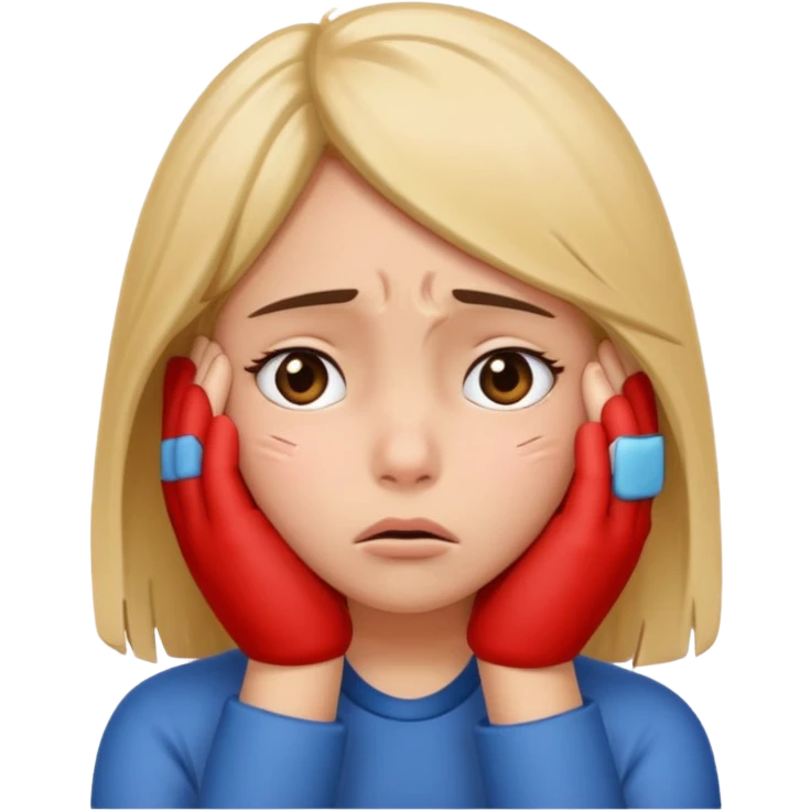 face palm girl emoji