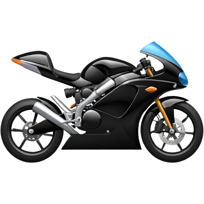 Sports bike emoji