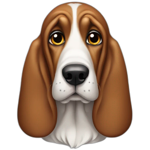 Perro Basset Haund  emoji