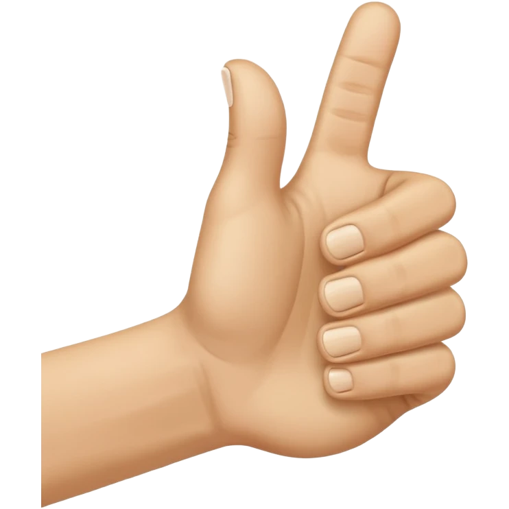 thumbs up hand emoji