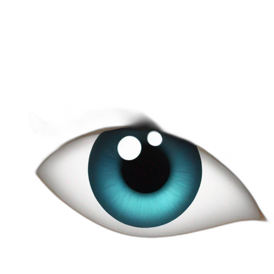 one unique eye on a face emoji