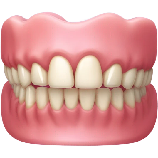 Maxillary complete denture emoji