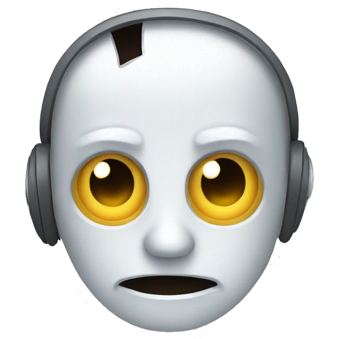 Broken chatbot  emoji