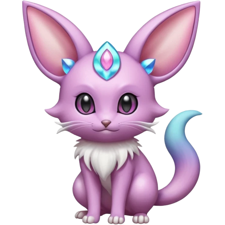 Espeon-Mew-Minccino-Delcatty-Pachirisu-fusion emoji