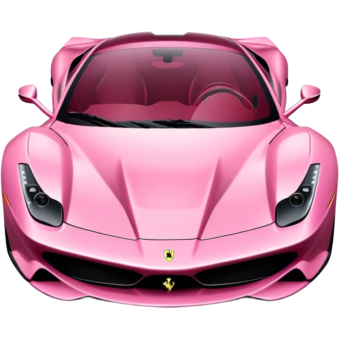 pink gothic Ferrari emoji