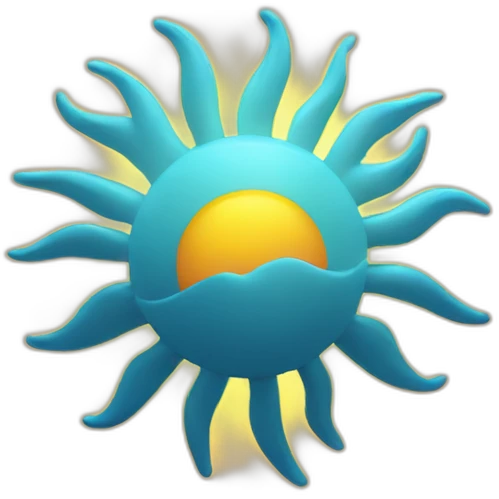 volumetric bright sun emoji