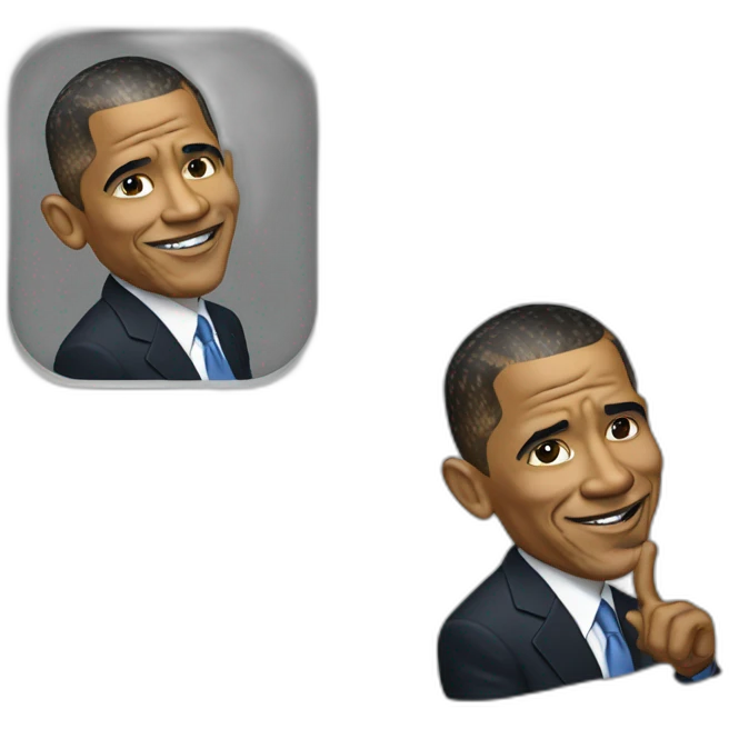 obama drop the mac emoji