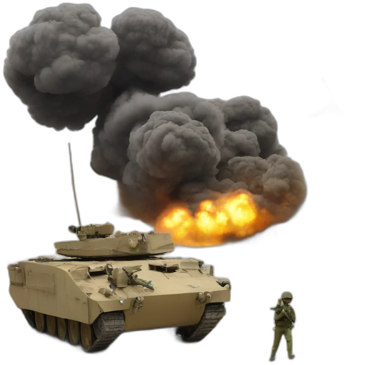 The IDF is bombing Hamas emoji