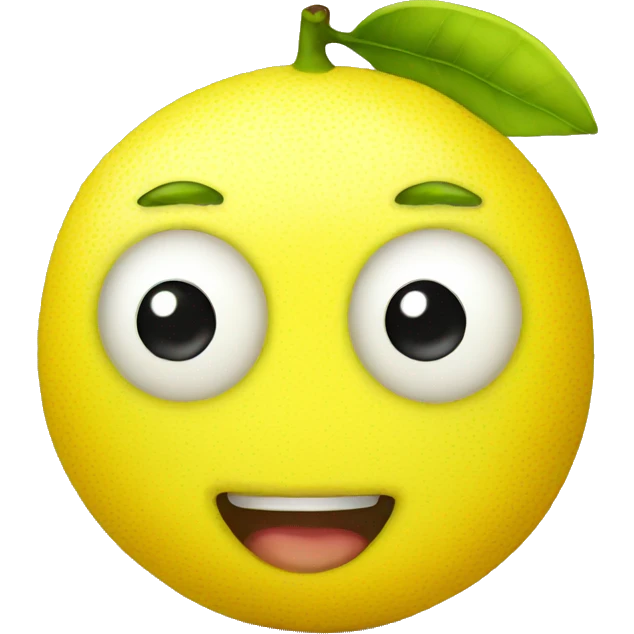 lemon emoji