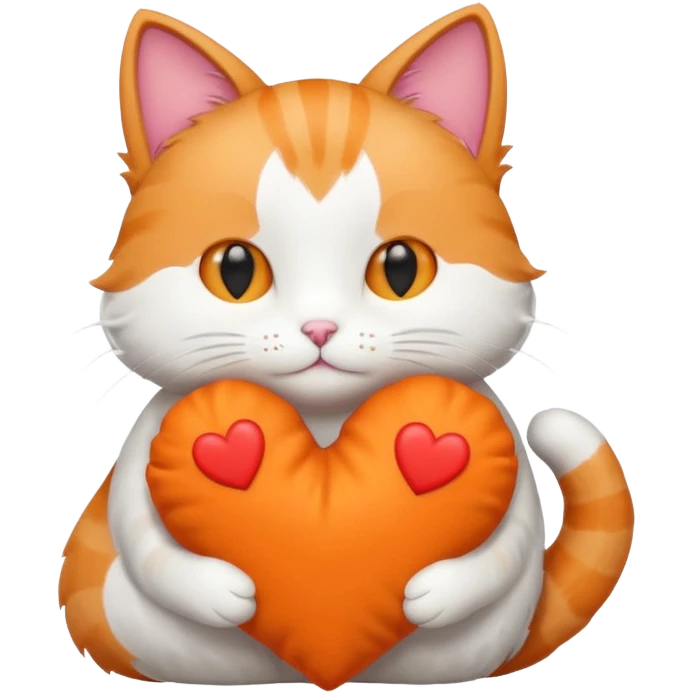 cat with a hug emoji