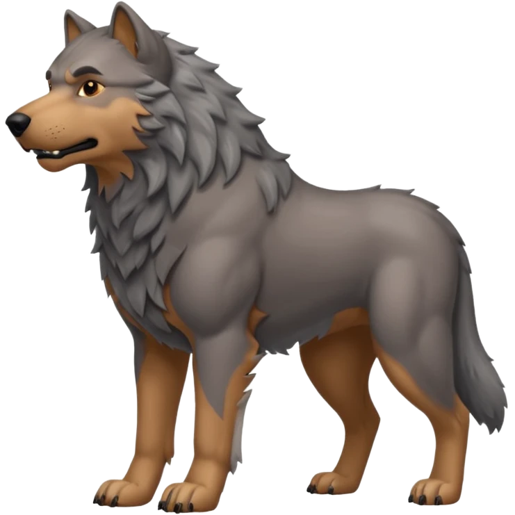 Dire wolf emoji