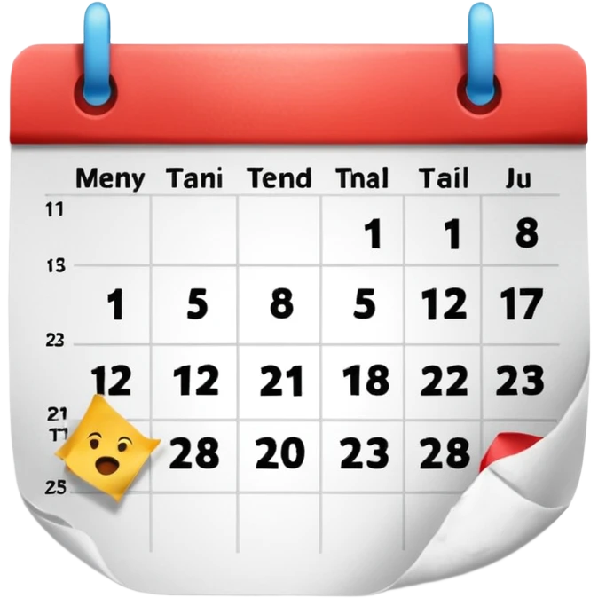 Monday  emoji
