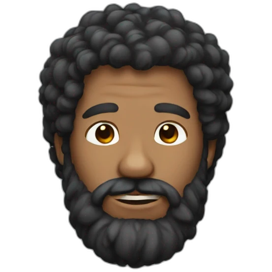 hairy man emoji