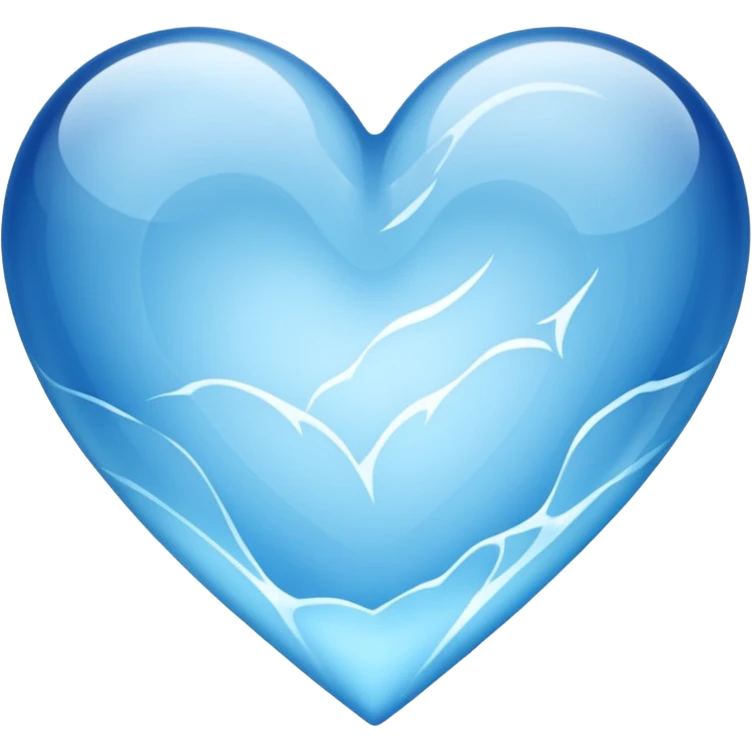 ice heart emoji