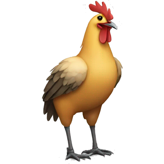 Bin chicken emoji