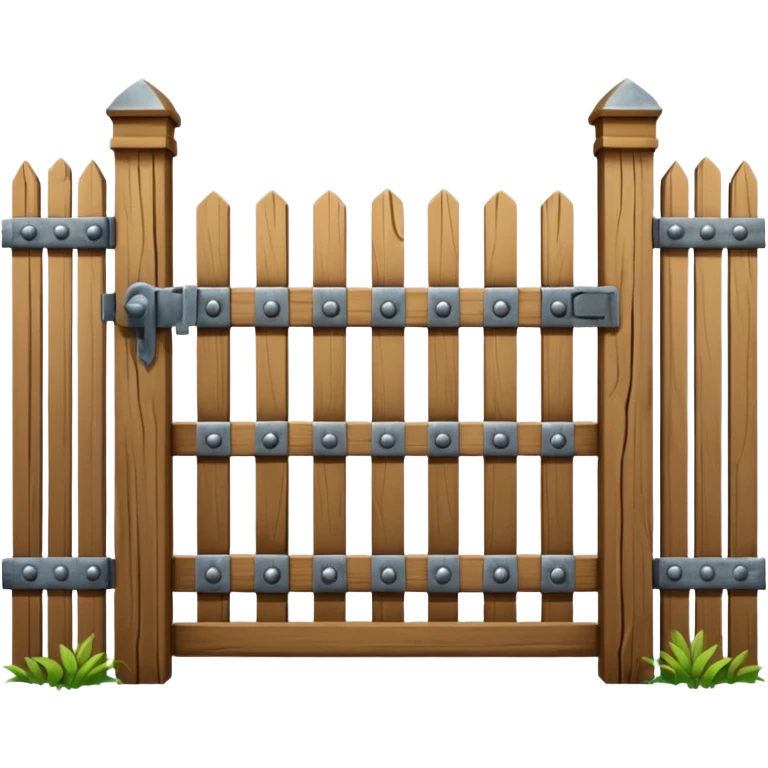 gate from the ground emoji