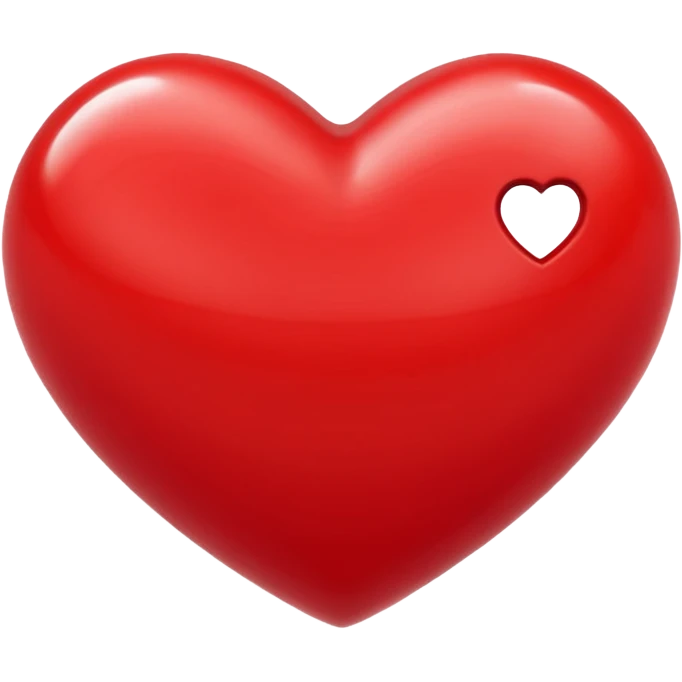 coração 3d emoji
