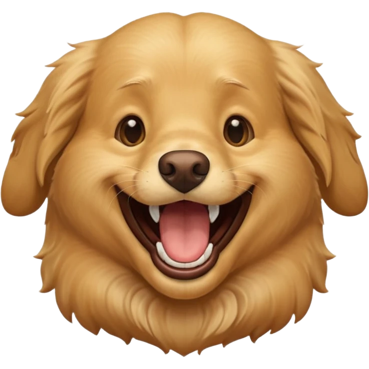 laughing dog emoji