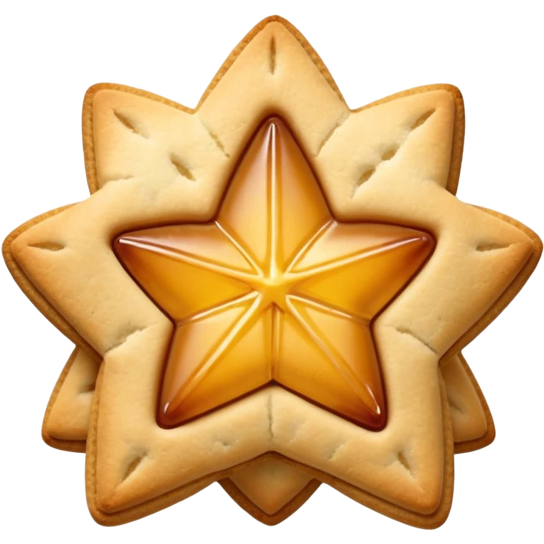 jam-christmas star-shortbread-biscuits emoji