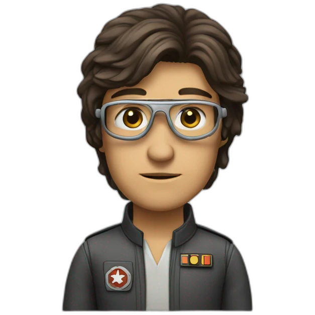 Pilote TIE de star wars emoji