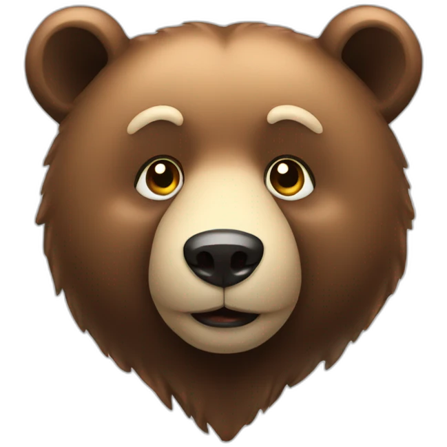 transparent-glossy-bear emoji