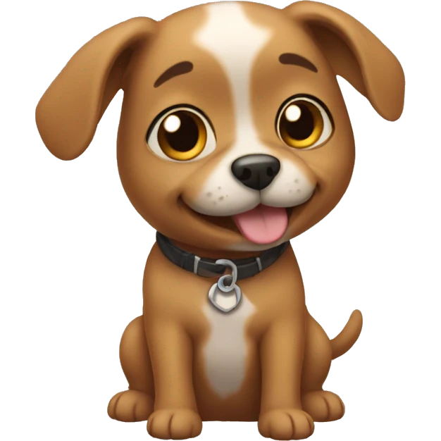 little dog  emoji