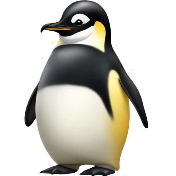 Emperor penguin emoji
