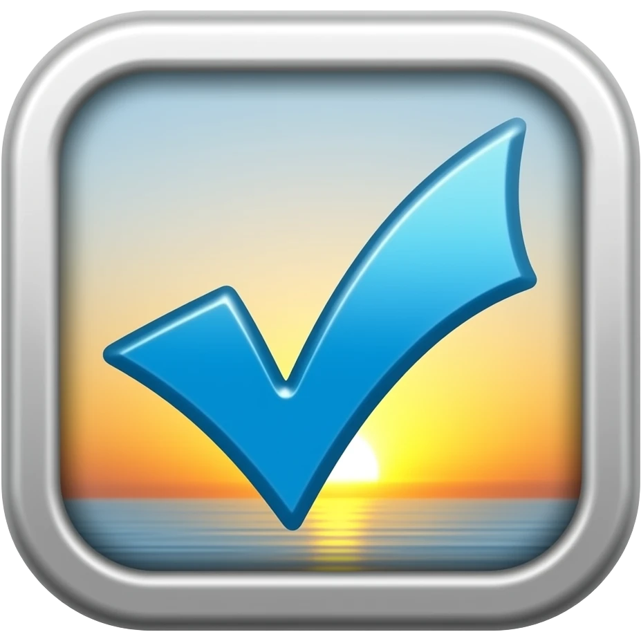 verified batch blue tickmark like sunrise background emoji