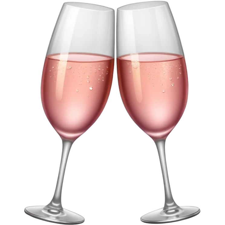 copas brindis rosa emoji
