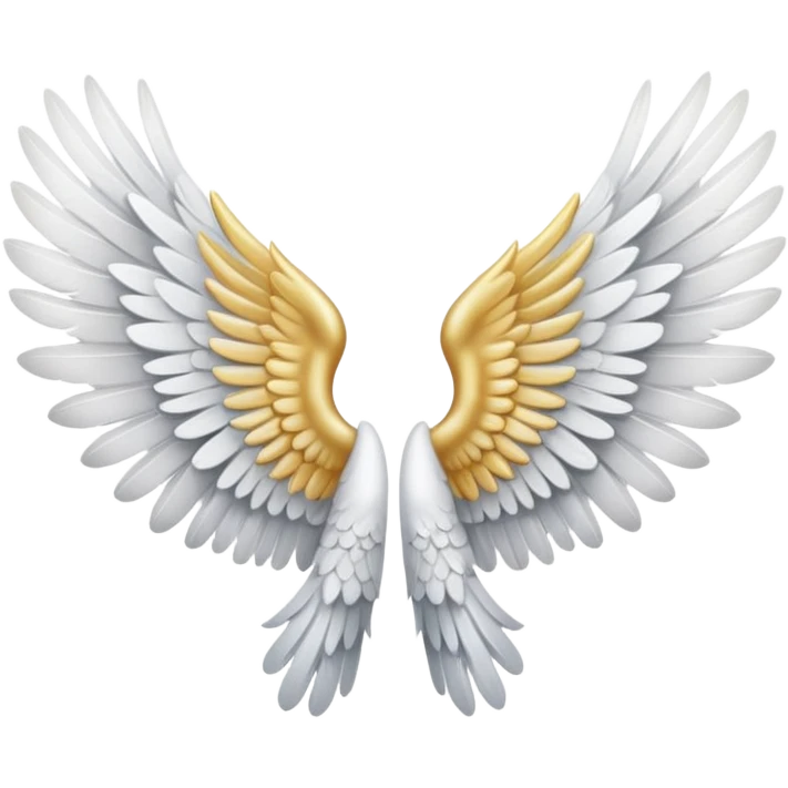 𝙻𝚎𝚏 𝚝𝚊𝚗𝚐𝚎𝚕 𝚠𝚒𝚗𝚐𝚜 emoji