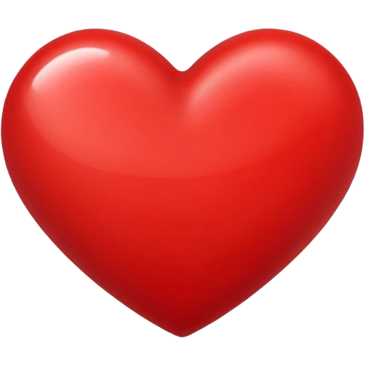 red heart emoji