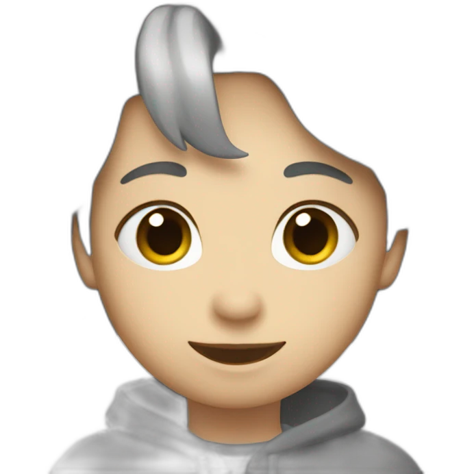 Cœur gris emoji