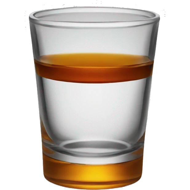 empty whiskey shot emoji
