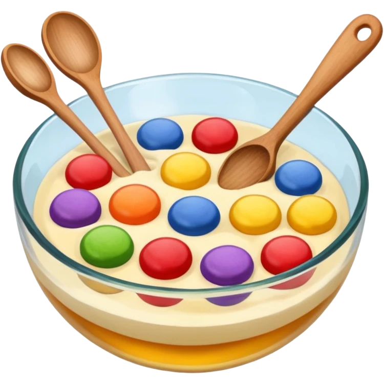 baking ingredients before preparation emoji