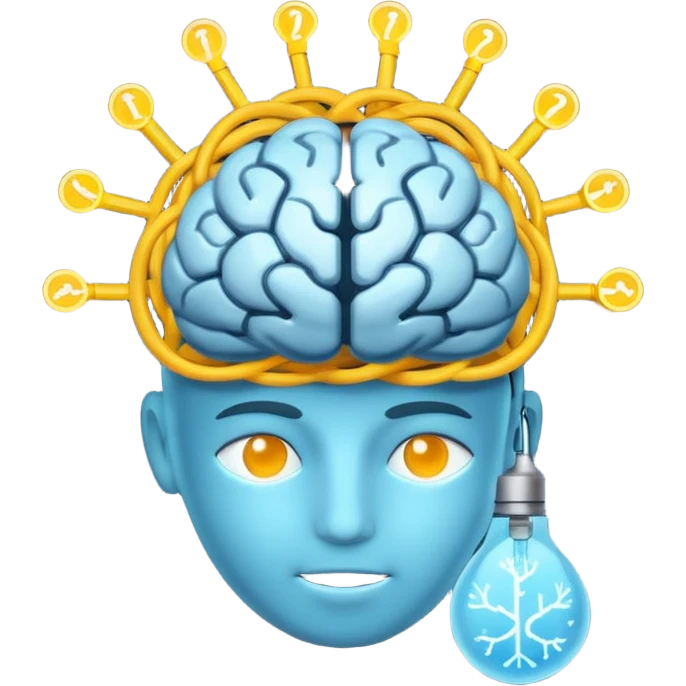 an idea and a task going into a second brain emoji