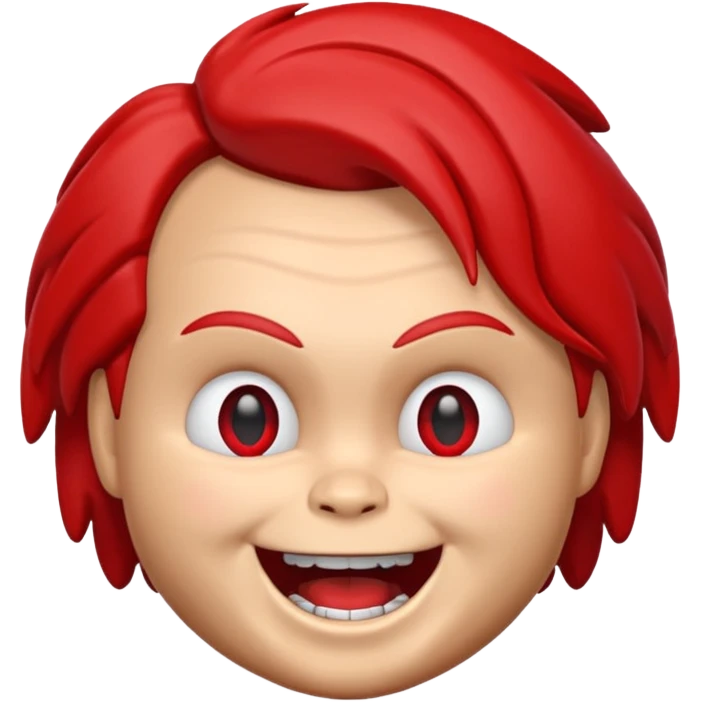 Un emojin de chuky emoji