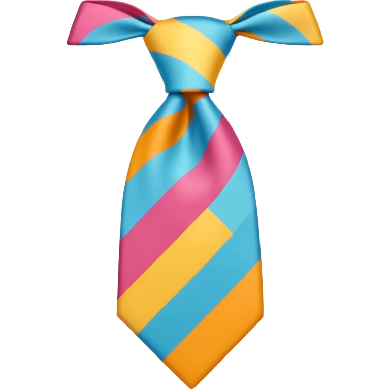 Corbata cute emoji
