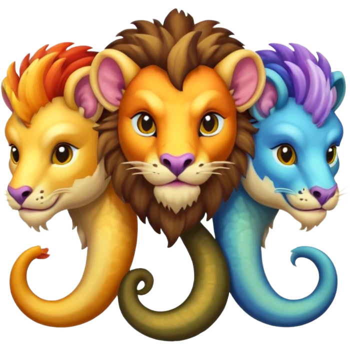 CHIMERA con 3 cabezas emoji