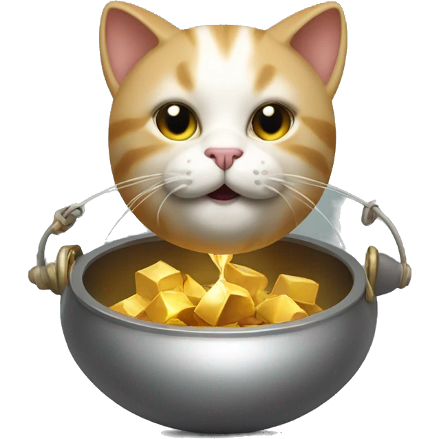 cat with a censer bar over it’s mouth  emoji