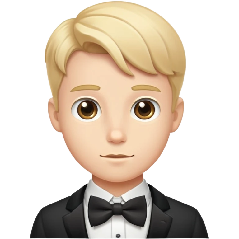 dapper boy with bowtie emoji
