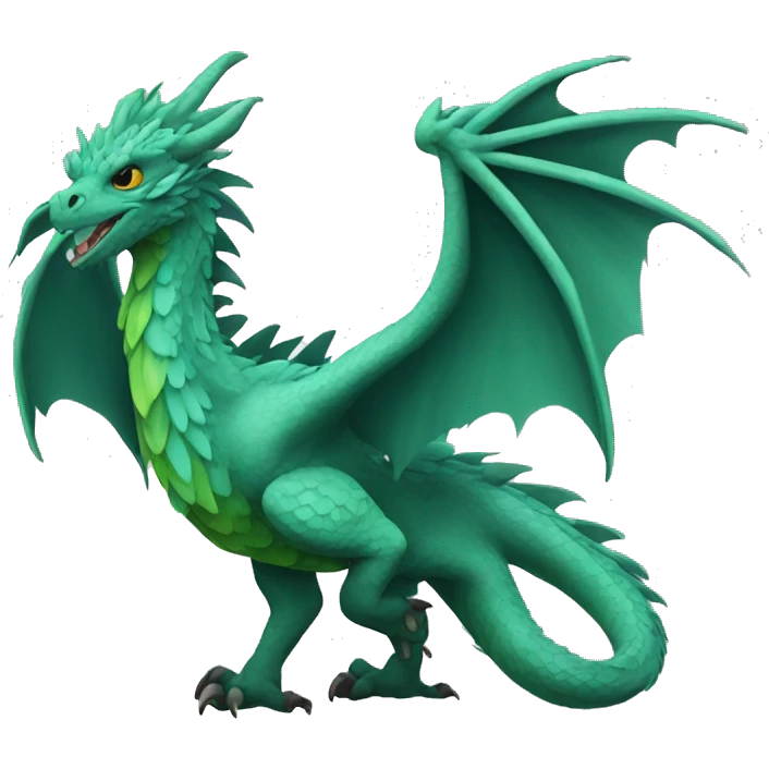 Feathered dragon  emoji