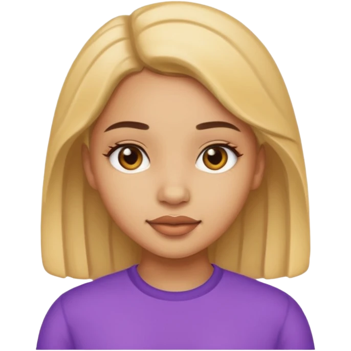 Naked vagina light skin girl emoji
