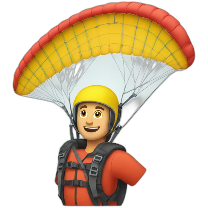 paraglider emoji