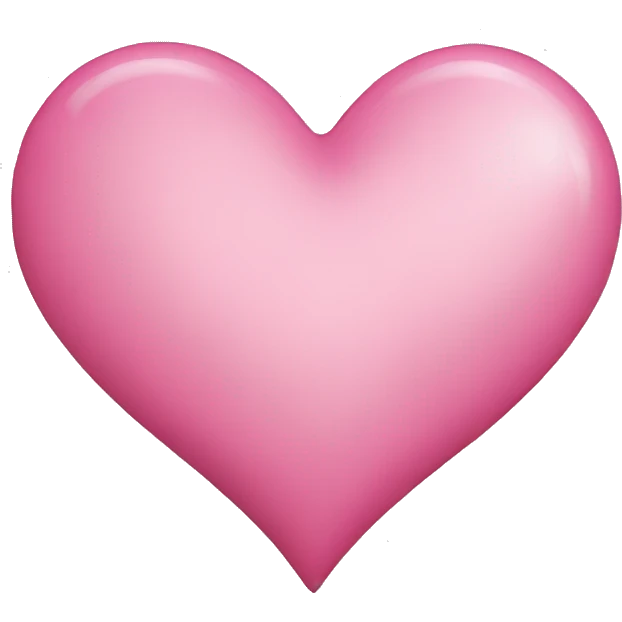Pink heart emoji