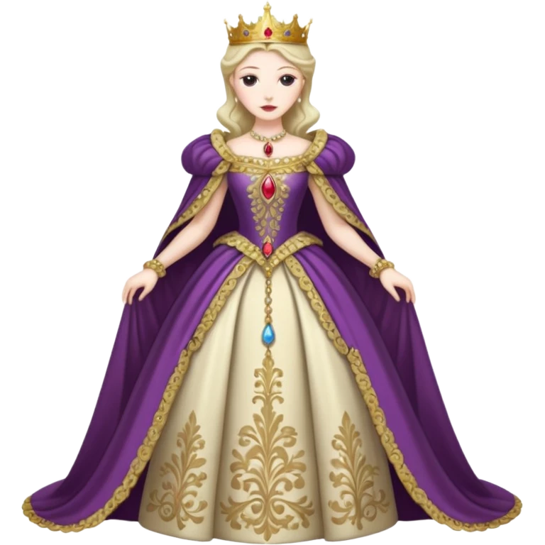 HEADLESS QUEEN WITHOUT HEAD emoji